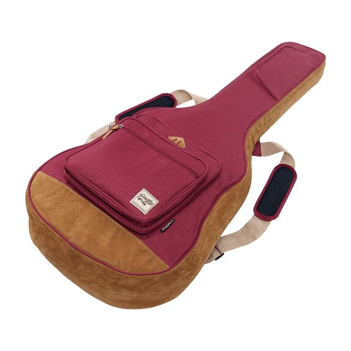 Ibanez POWERPAD Designer Collection Acoustic Gig Bag, Wine Red Front