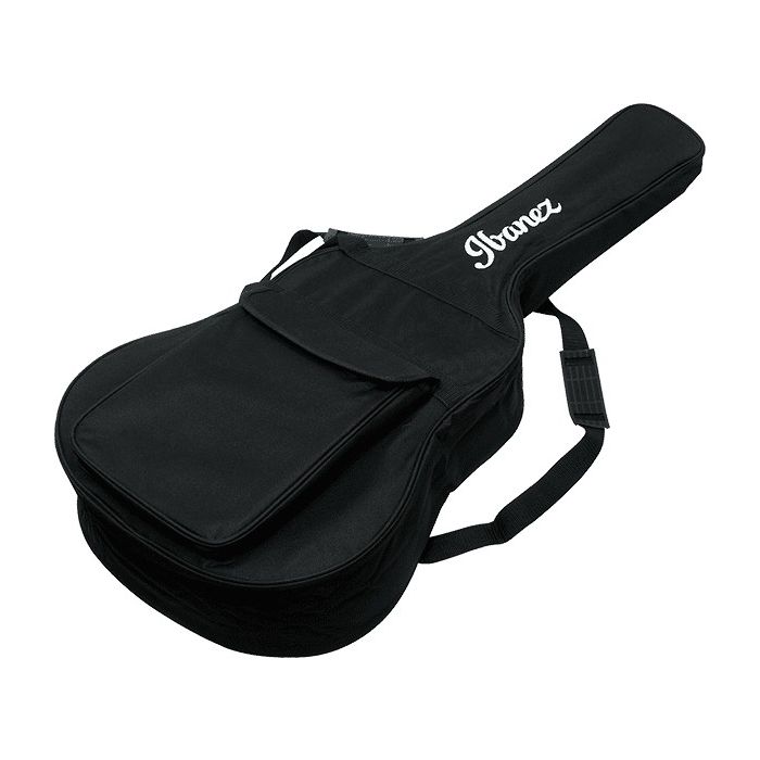Ibanez 101 Acoustic Padded Gig Bag, Black Front