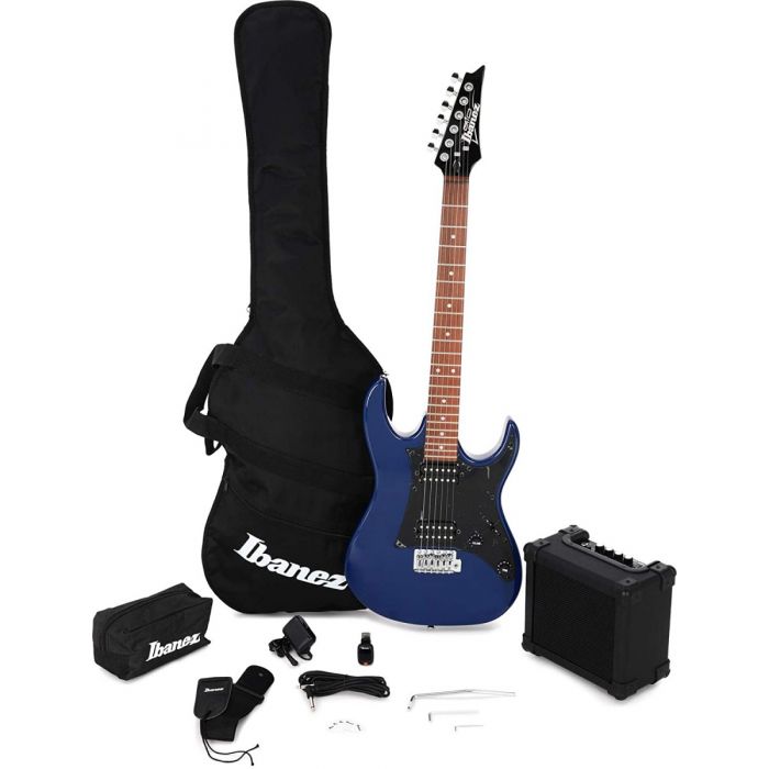 Ibanez IJRX20E Jumpstart Electric Guitar Pack in Blue Full Pack