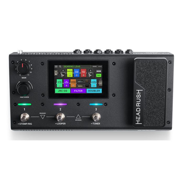 Headrush MX5 Guitar FX and Amp Modeling Processor top-down view