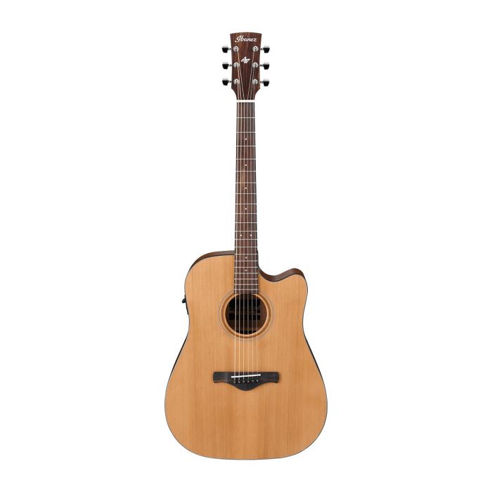 Ibanez AW65ECE-LG Electro Acoustic Guitar Front View