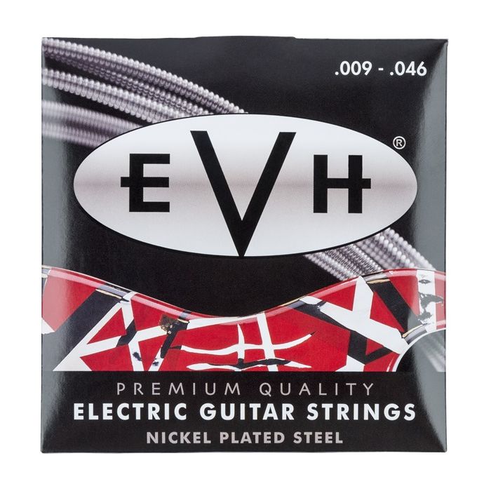 Front View of EVH Premium Strings 9-46