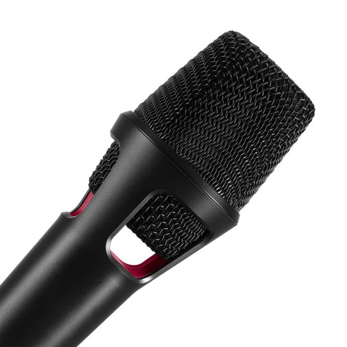 Close up of the Austrian Audio OD505 Active Dynamic Microphone