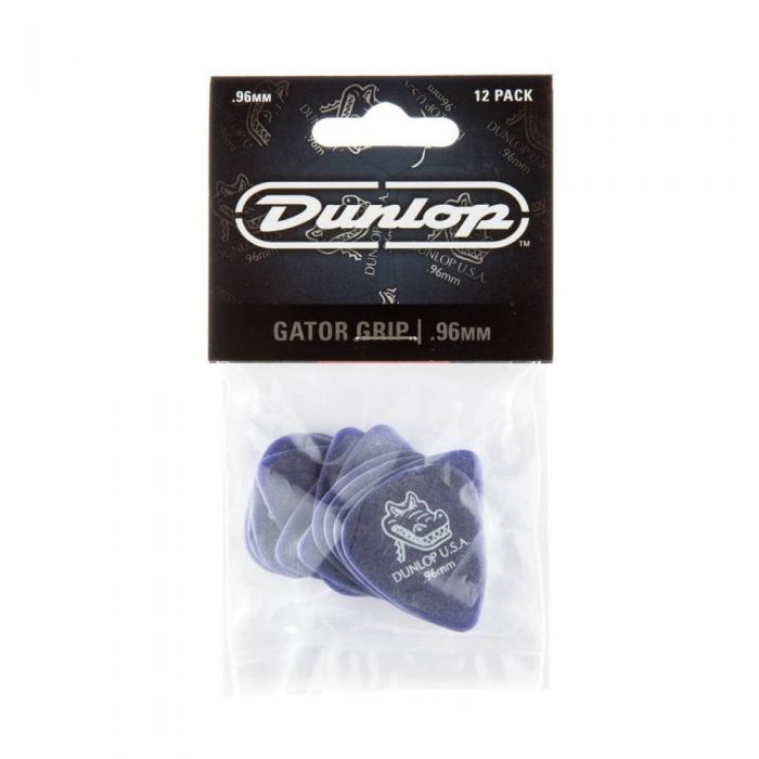 Overview of the Dunlop .96mm Gator Grip Standard Guitar Pick Player 12 Pack