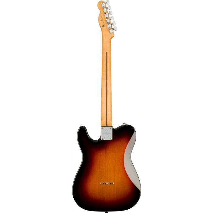 Fender Player Plus Telecaster MN 3 Color Sunburst, rear view