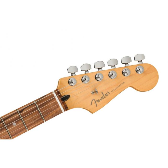 Fender Player Plus Stratocaster HSS PF Silverburst, front headstock view
