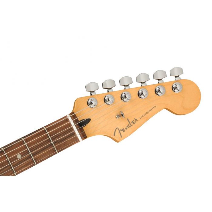 Fender Player Plus Stratocaster HSS PF Belair Blue, front headstock view