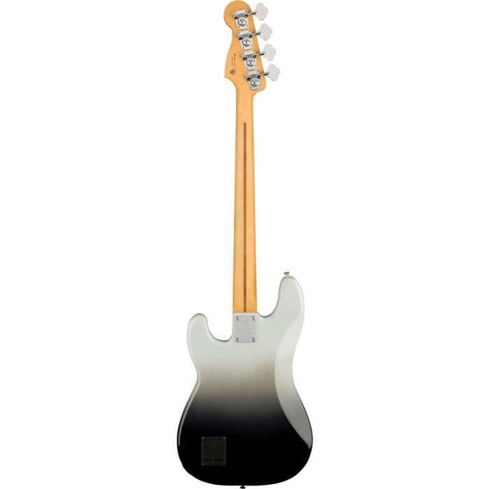 Fender Player Plus Precision Bass MN Silver Smoke, rear view