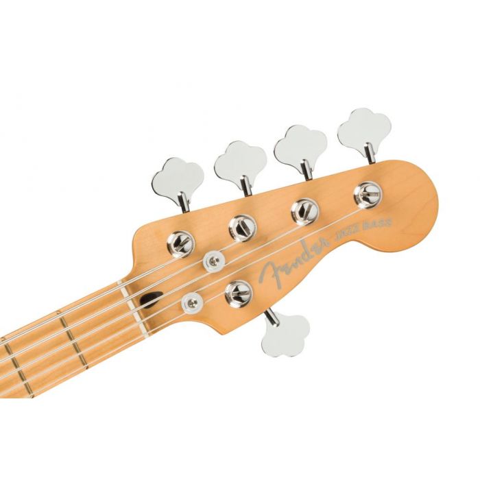 Fender Player Plus Jazz Bass V MN Opal Spark, front headstock view