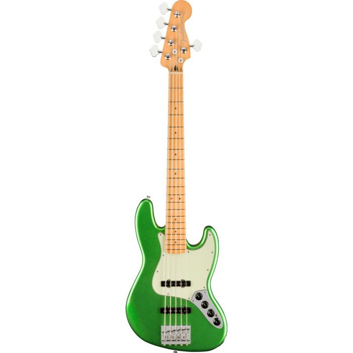 Fender Player Plus Jazz Bass V MN Cosmic Jade, front view