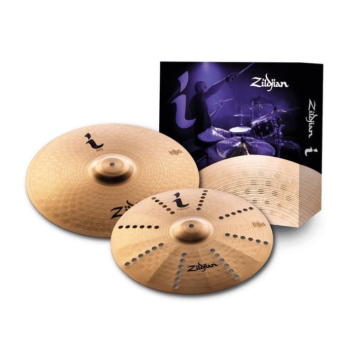 Front Full View of Zildjian I Expression Cymbal Pack 2