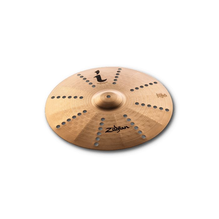 Front Angled View of Zildjian I Expression Cymbal Pack 2 17" Trash Crash