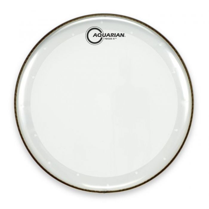 Overview of the Aquarian 16" Clear Focus-X Drumhead