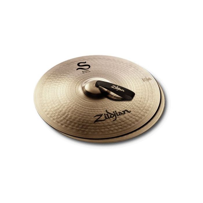 Front Angled View of Zildjian 18" S Band Cymbal Pair