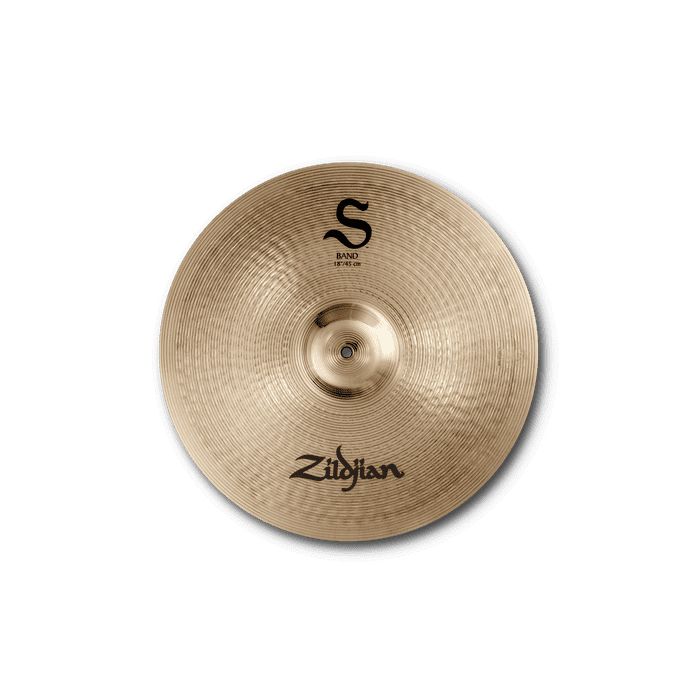 Top View of Zildjian 18" S Band Cymbal Pair