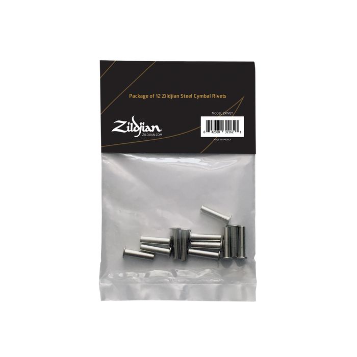 Back View of Zildjian Sizzle Rivets, Pack of 12