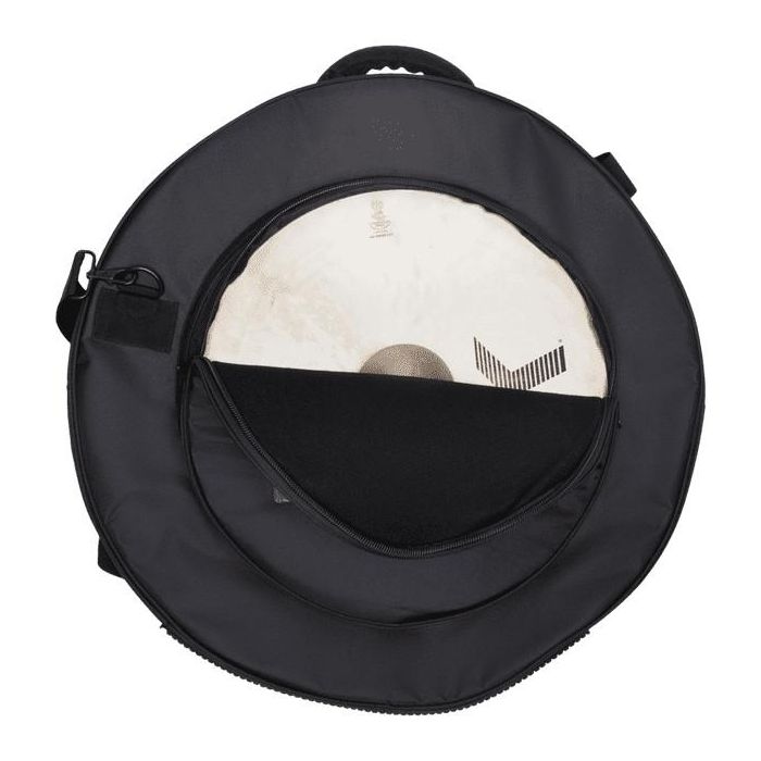 Zildjian ZCB24GIG 24 inch Premium Backpack Cymbal Bag, front pocket view