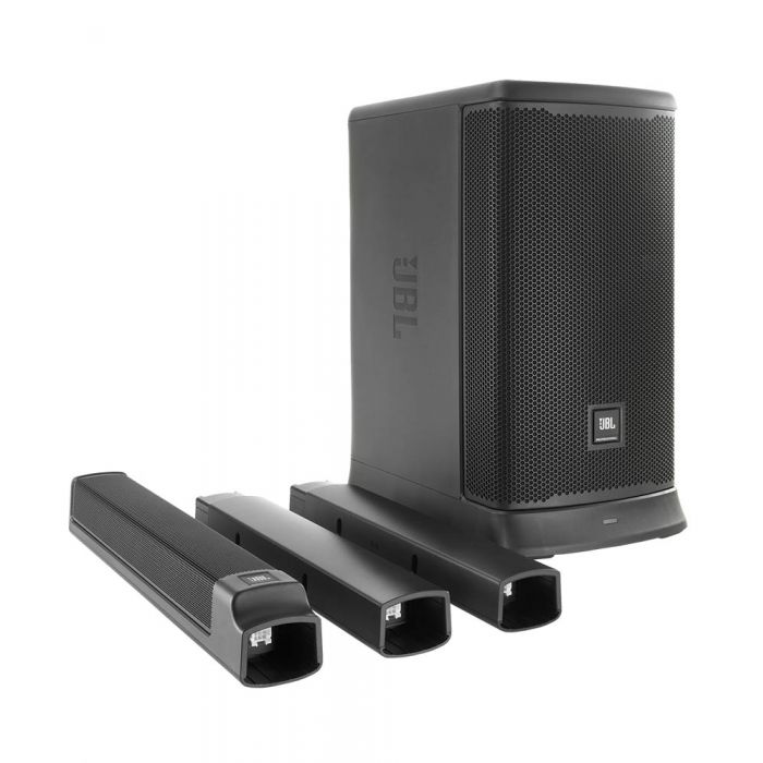 Packed down view of the JBL EON One MKII All in One Rechargeable Column PA System