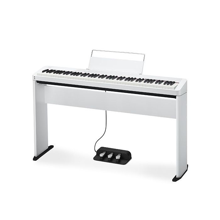 Angled view of the Casio PX-S1100 Digital Piano White