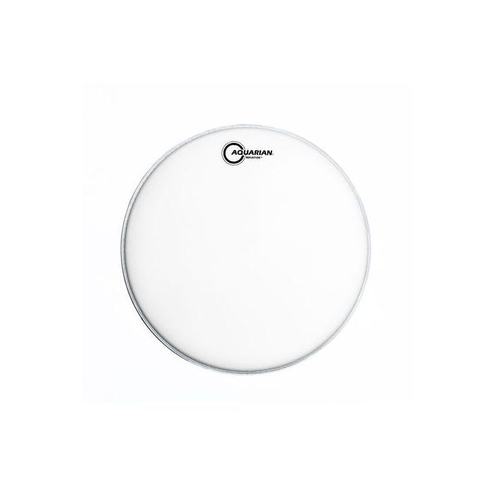 Top View of Aquarian 14" Texture Coated Reflector Snare Batter, White