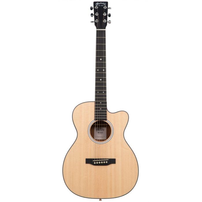 B Stock Martin 000CJr 10E Electro Acoustic Guitar, front view