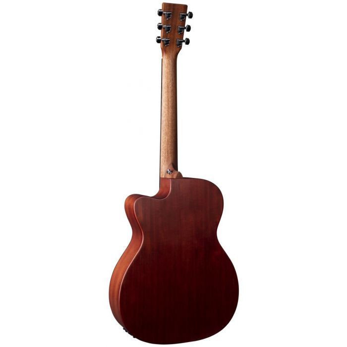 B Stock Martin 000CJr 10E Electro Acoustic Guitar, rear view