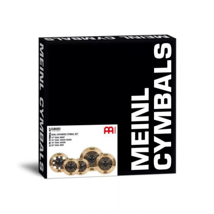 Meinl Classics Custom Dual Expanded Cymbal Set, box