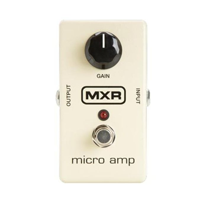 Overview of the MXR Micro Amp Gain Boost Pedal