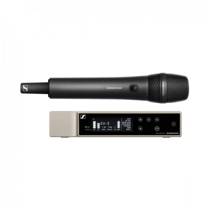 Overview of the Sennheiser EW-D 835-S SET Q1-6 Wireless Handheld Microphone Set 470-526 MHz