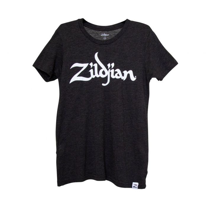 Front View of Zildjian Youth Logo Tee Charcoal L