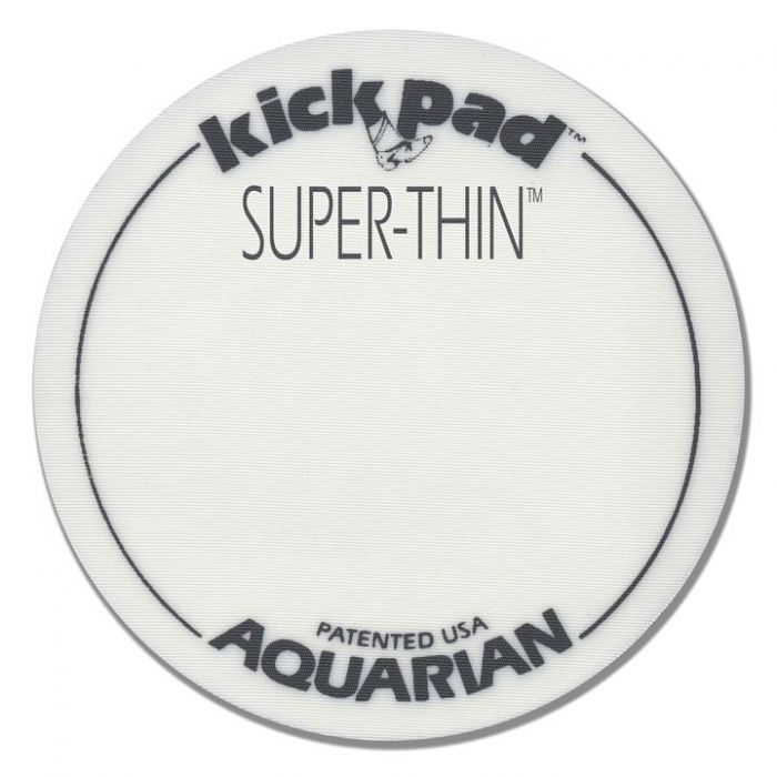 Front View of Aquarian Thin Single Kick Pad