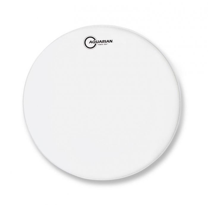 Front View of Aquarian 13" Force Ten Texture Coated Drumhead
