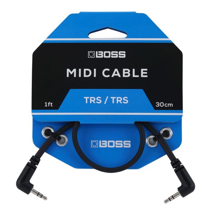 Boss BCC-1-3535 30CM TRS to TRS Cable full view