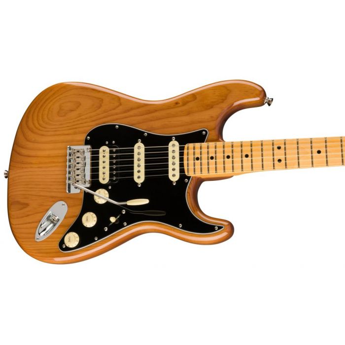 Fender American Professional II Stratocaster Roasted Pine HSS MN, angled view