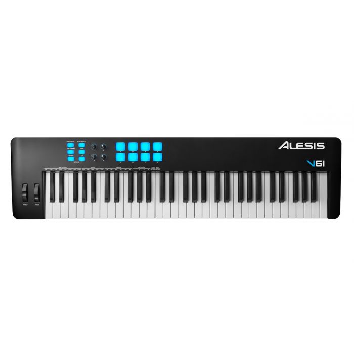 Alesis V61 MKII USB MIDI Keyboard Controller Front 