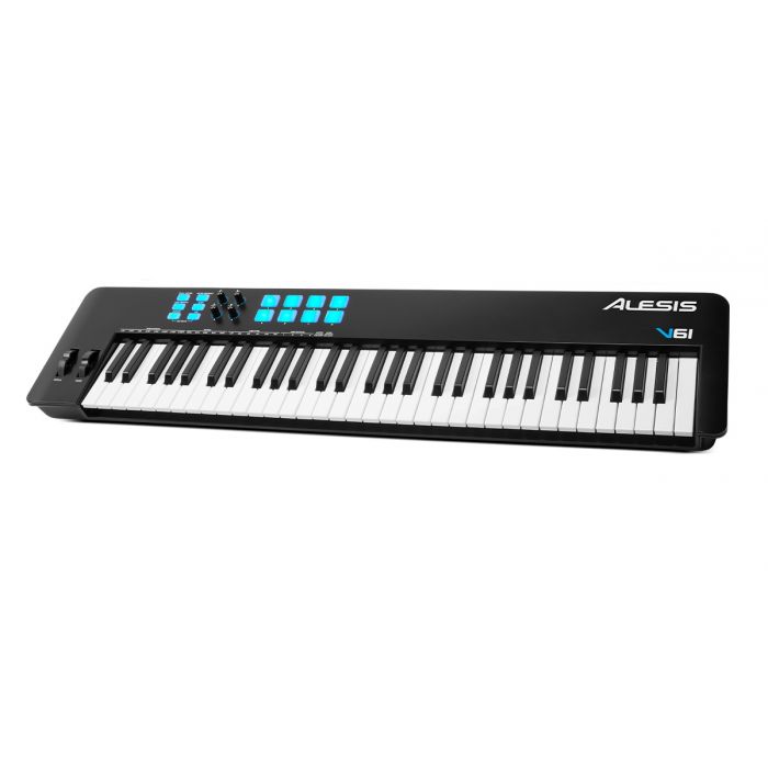 Alesis V61 MKII USB MIDI Keyboard Controller Side Angle
