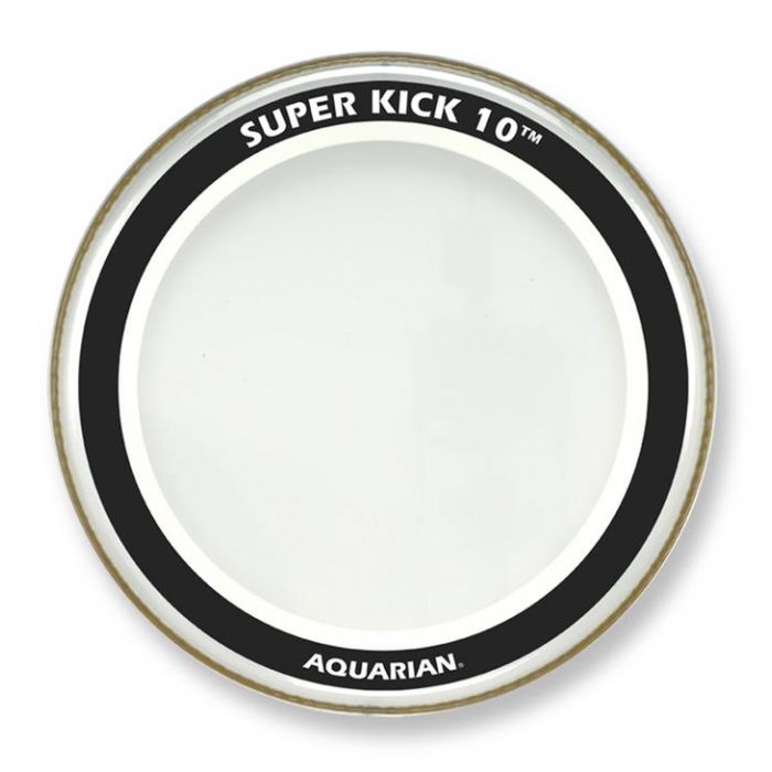 Aquarian SK10-18 18 Clear Doubleply Superkick Drumhead