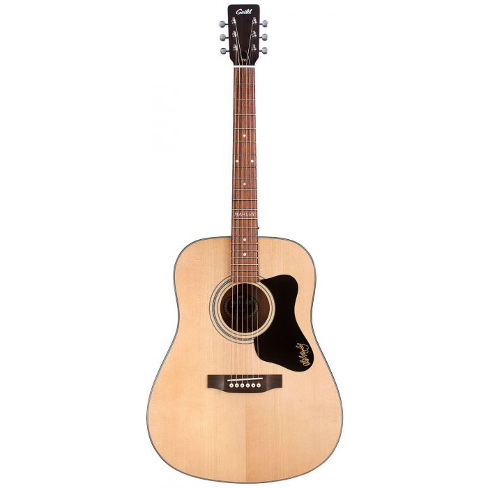 Guild A-20 Marley Acoustic Guitar Natural Satin front view