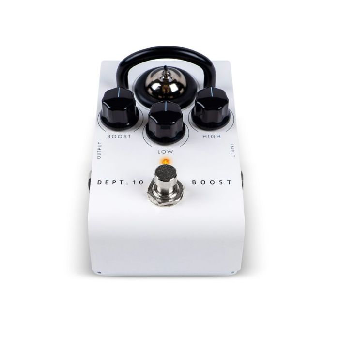 Blackstar DEPT 10 BOOST VALVE POWERED BOOST PEDAL, front angled view