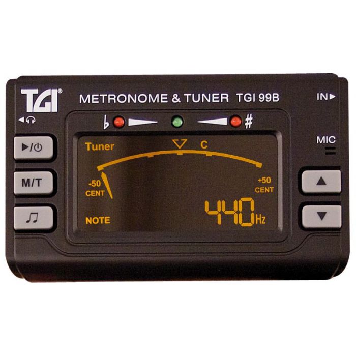 TGI Tuner Chromatic Tuner/Metronome with Clip On Mic