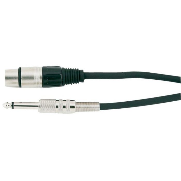 TGI Microphone Cable XLR to Jack 6m 20ft Audio Essentials