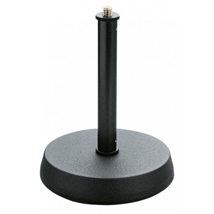 K&M Table Top Microphone Stand solid Heavy Base