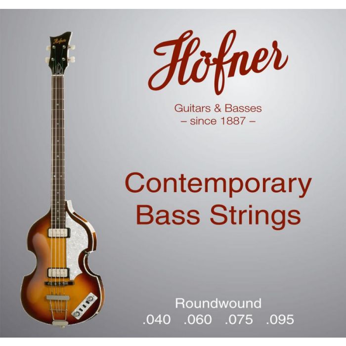 Hofner Violin Bass Strings 40-95 Gauge
