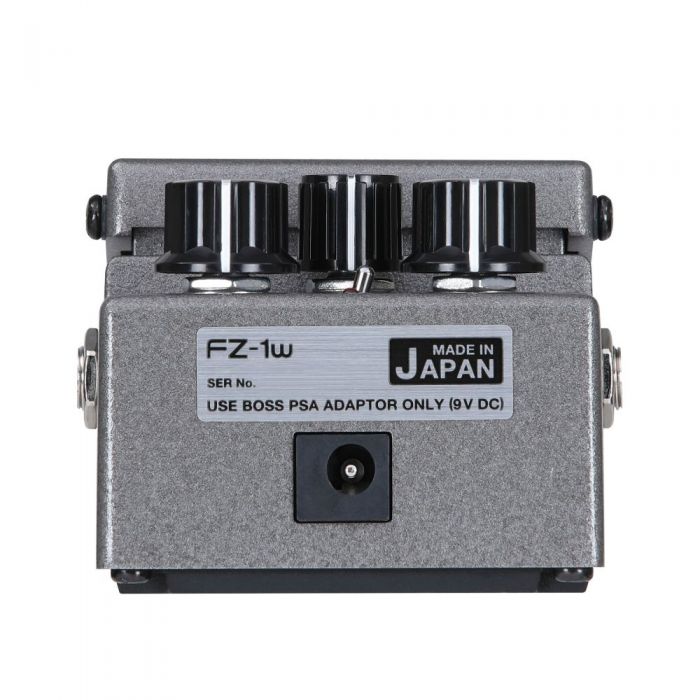 BOSS FZ 1W Waza Craft Fuzz Pedal, power supply input