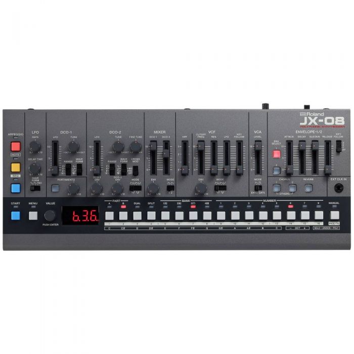 Overview of the Roland JX-08 Sound Module