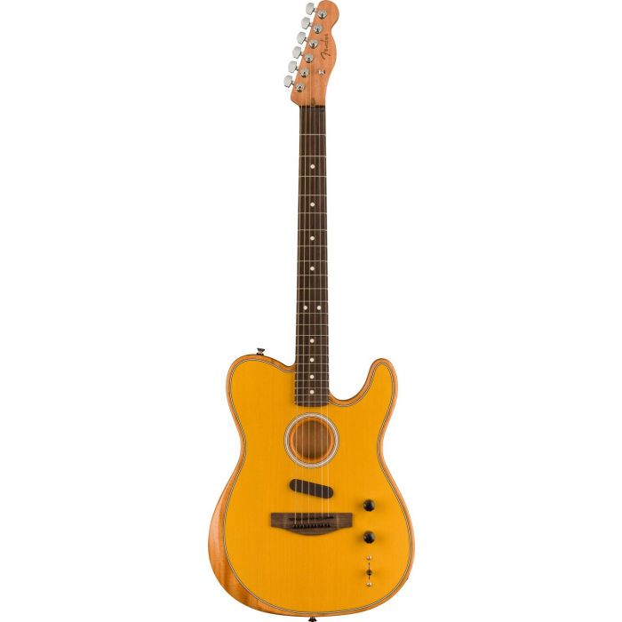 Fender Acoustasonic Player Telecaster Butterscotch Blonde, front view
