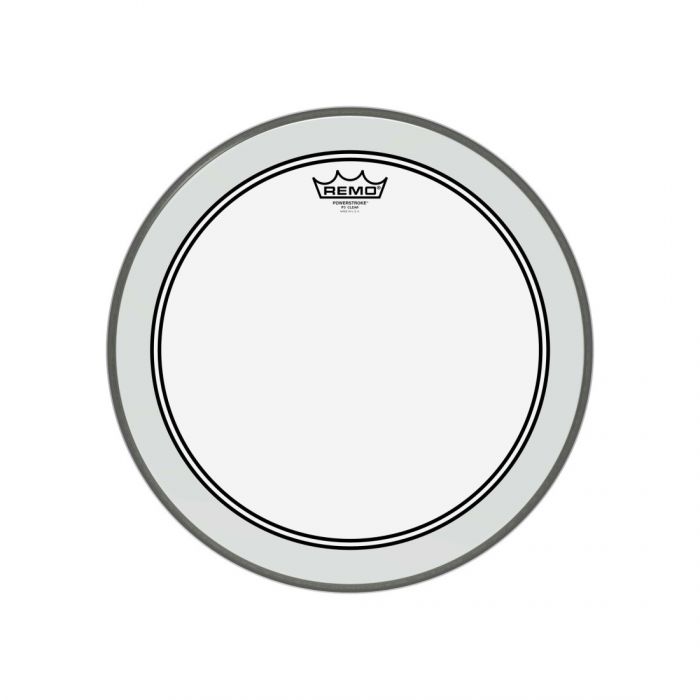 Overview of the Remo 16" Powerstroke 3 Clear Bass Dot Drum Head
