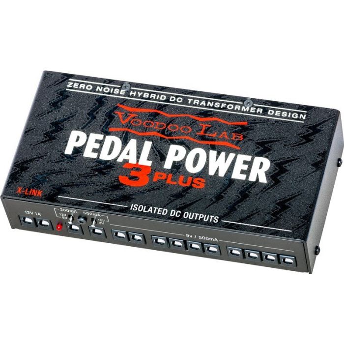 Top Front Right Angled View of Voodoo Lab Pedal Power 3 PLUS