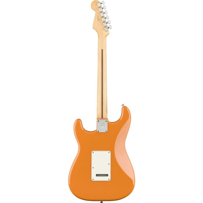 Fender Player Strat Hss Pf Capri Orange, rear view