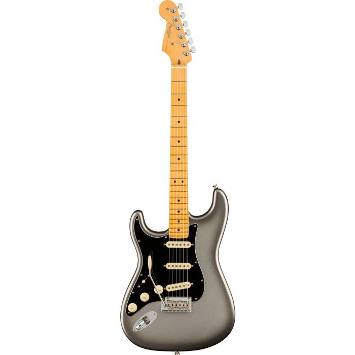 Fender American Professional II Strat LH Mercury Rw, front view